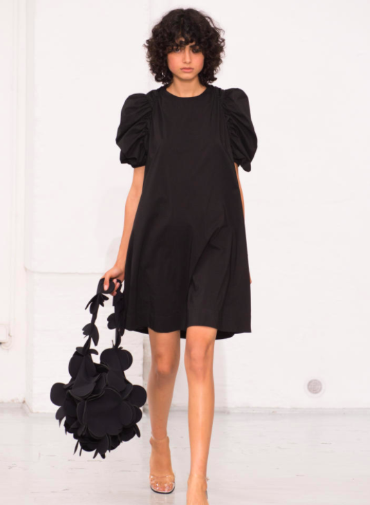 Little Black Babydoll Dress by Paskal