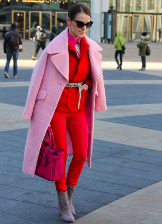 Spring Fling: How to Wear Pink & Red : Pinterest