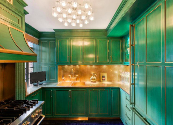 The Asian Inspired Kitchen that Once Belonged to Carmen Diaz