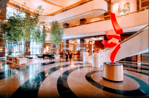 Conrad Centennial Hotel Reception in Singapore