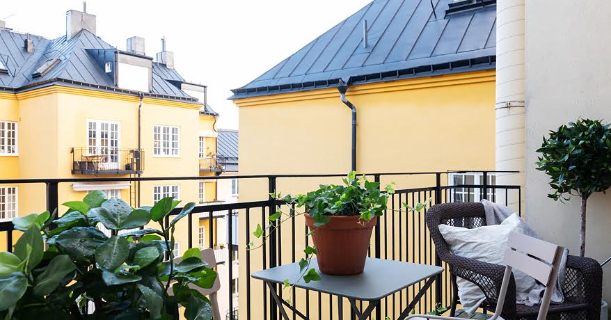 Photo of Balcony View of Stocholm Apartment