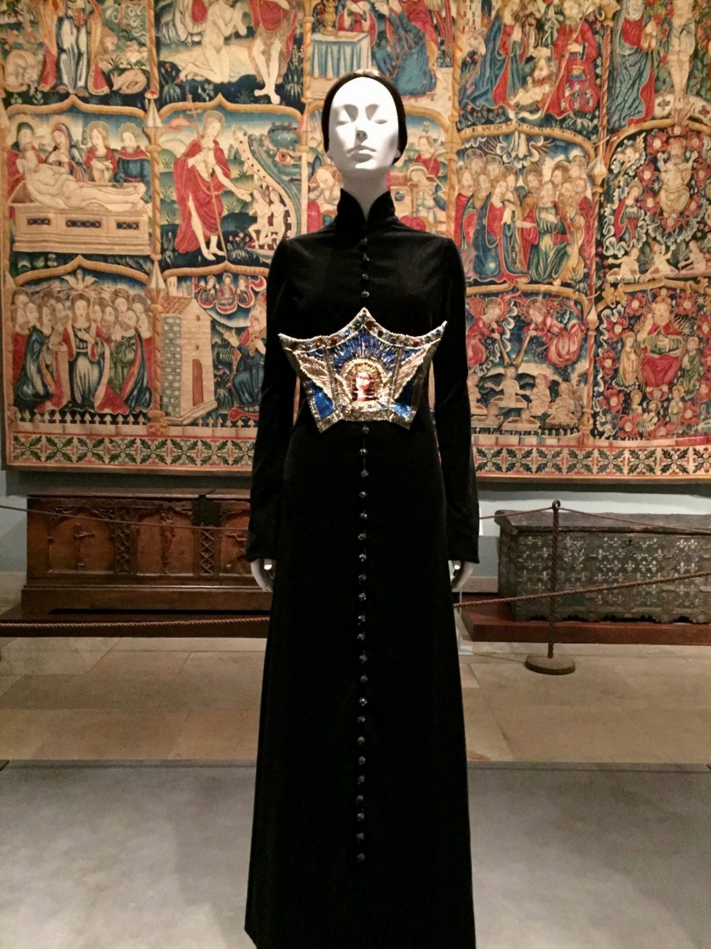 Heavenly Bodies; Fashion and the Catholic Imagination by The Fashion Collector.